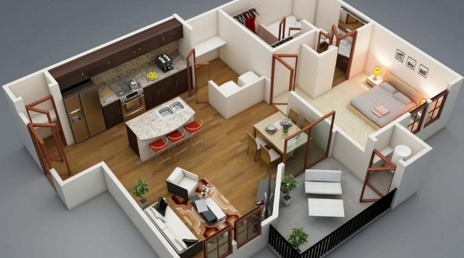 contoh rumah minimalis type 36 1 lantai