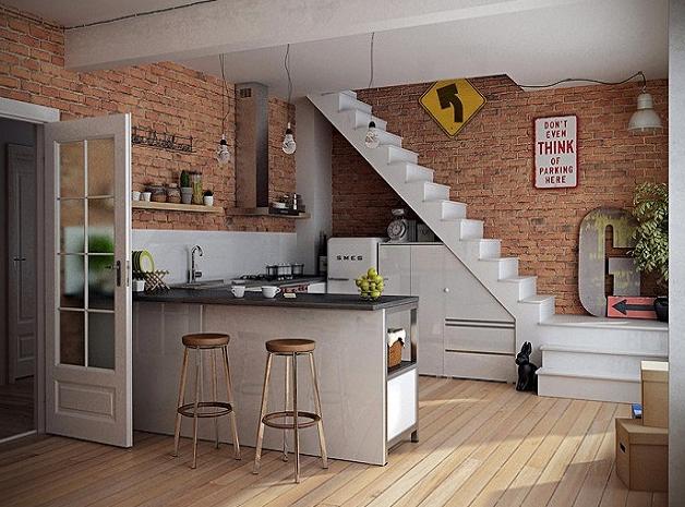 desain ruang dapur minimalis