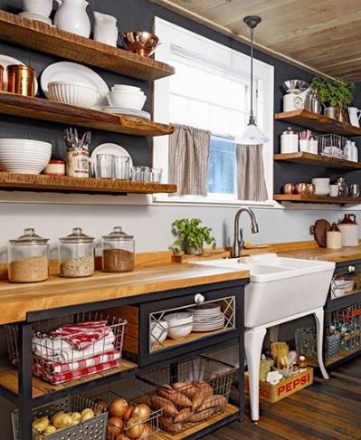 model kitchen set minimalis untuk dapur kecil
