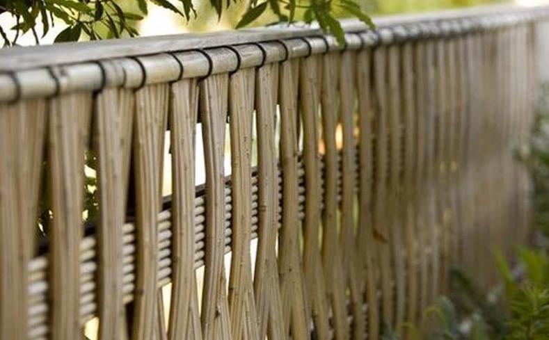 model pagar bambu cantik