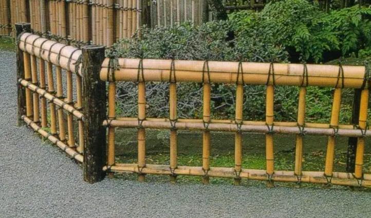 model pagar bambu depan rumah